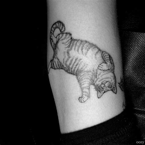 fat cat tattoo